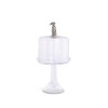 Vagabond House Handblown Glass Cheese/Dessert/Cupcake Stand with Dome Cover with