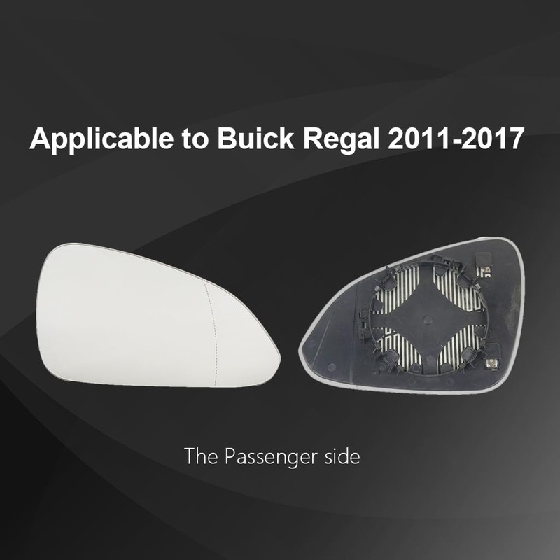 Passenger Side Mirror Replacement Glass for Buick Regal 2011-2017, Automotive