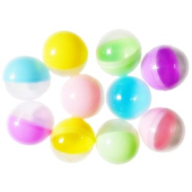 aloala 45mm 50 pcs Gacha Gacha Empty Capsule Colorful Color Capsules (Pastel Colors)