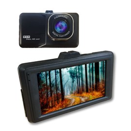 Best Answer IPS Drive Recorder, 160° Ultra Wide Angle, W Recording, Drive Recorder with IPS Panel, 12 V, 24 V, Dual Use with Back Camera, 3 Inch HD Monitor, 1080P, High Resolution Camera, Engine