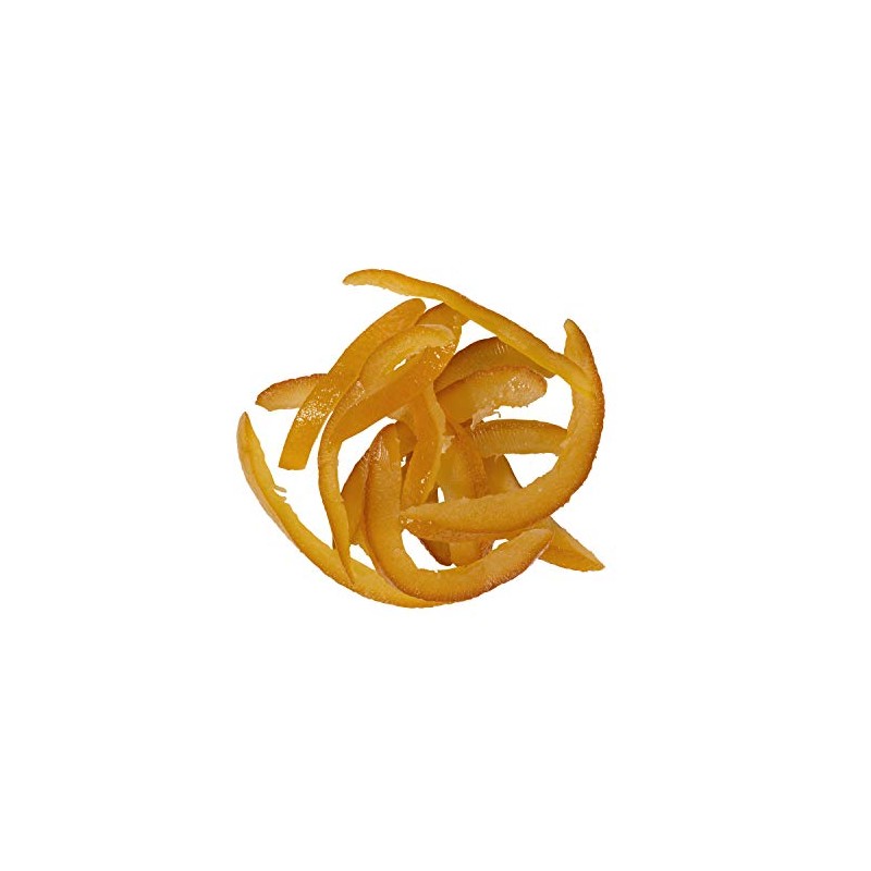 OliveNation Candied Orange Peel Slices, Sweet and Tangy for Baking,