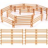 Xrten 40Pcs Corral Fencing Panel Accessories, Playset with Horse Paddock