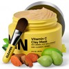 Gleamin Vitamin C Clay Mask - 10-Minutes for Dark Spots,