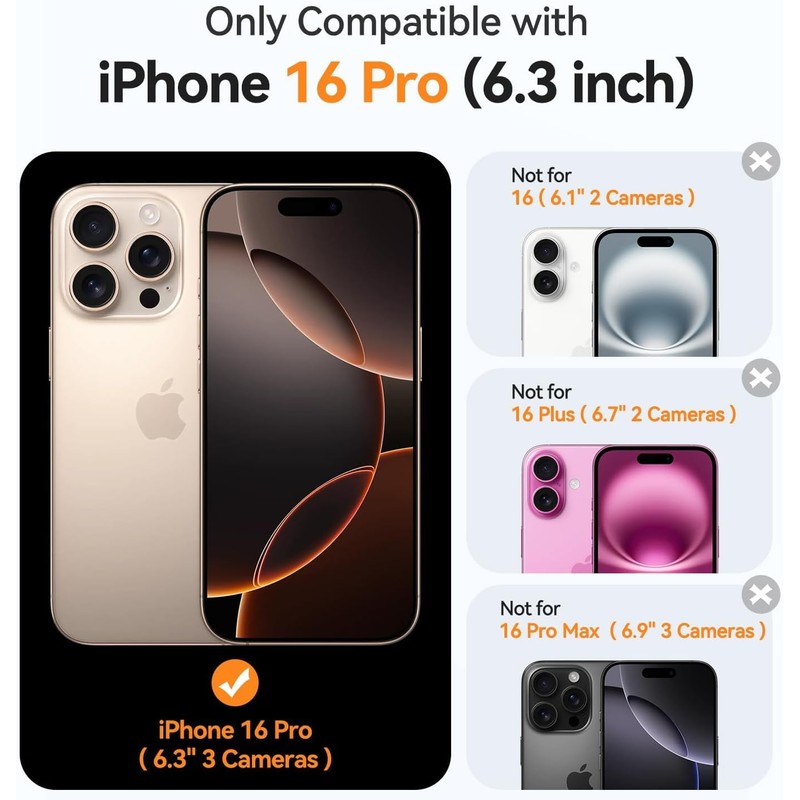 XLAS iP16pro matte black
