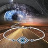 Evil Eye Bracelet for Women Sterling Silver 925 Turkish Greek