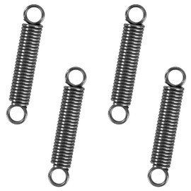 GUNGY Tension Springs with Hooks Piano Wire Tension Spring Tension Spring 45 mm Outer Diameter 8 mm Wire Diameter 1.2 mm Hook Angle 180 Degrees 2 Rounds Maximum Tension 4.2 kg 1.2 x 8 x 45 mm Pack of