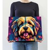 The Plum Penguin Tibetan Terrier Pop Art Wooden Wall Decor