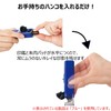 Shachihata CPHN-A3 One-Touch Seal Holder, Seal, Convenient, Orange, 0.9 x