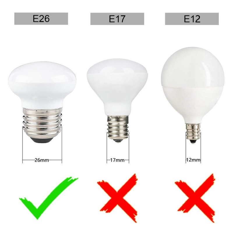 Haian Support China Cabinet Light Bulbs, 4W(25W) Short Light Bulbs,