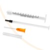 1ml Disposable Luer Lock Syringes with 25G 1 Inch Needle