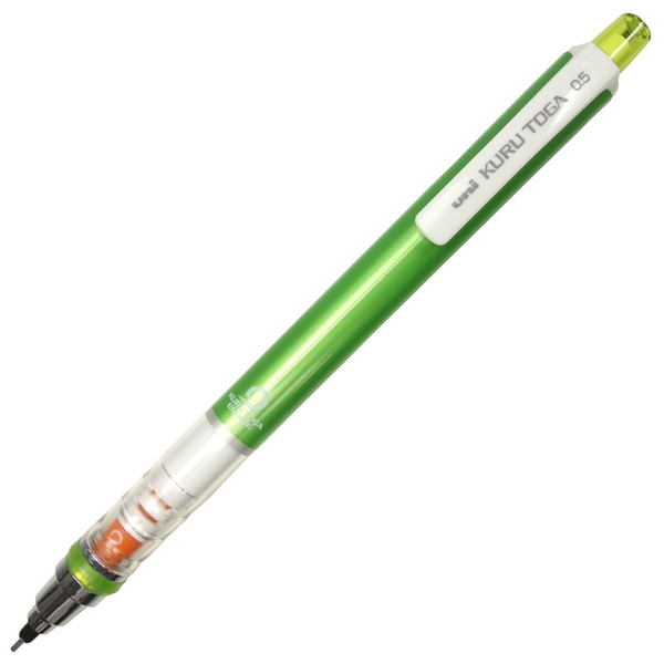 Uni Kurutoga Mechanical Pencil Standard, 0.5mm, Green (M54501P.6)