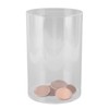 Clear Money Bank Large Capacity Drop Resistant Transparent Ballot Tip