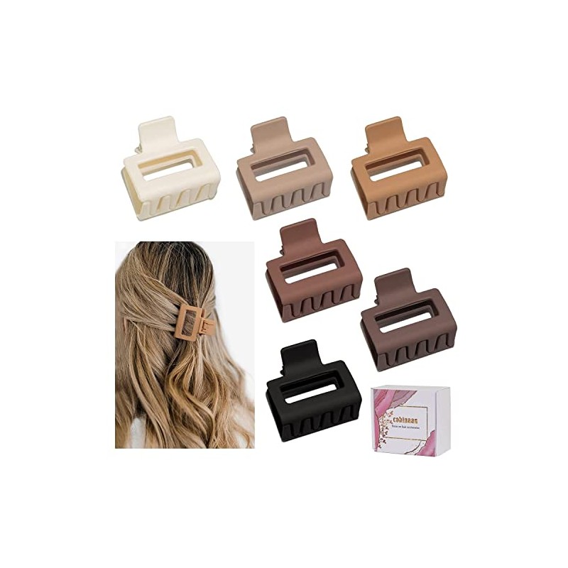 Triko Set de 6 Pinzas para el Cabello para Mujer,