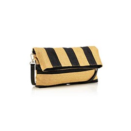 The Handbag Edit Clutch / Crossbody Clutch, Multicoloured (Striped)