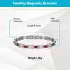EnerMagiX Magnetic Bracelets for Women, Stainless Steel Magnetic Bracelet with