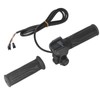 1 Pair Electric Bike Throttle Grip Rubber Twist Throttle Grips