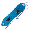 The Original Sledsterz Snowboard by Geospace: Blue