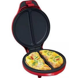 Bella Maquina Para Hacer  2 Omeltes O 2 Empanadas Marca Bella Roja