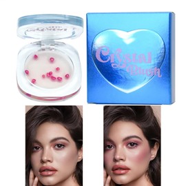 Cheek Tint Blush,Transparent Lip Balm Creme Blush | Multifunctional Tinted Cream Blush, Long Lasting Warm Change Blush For Women And Girls