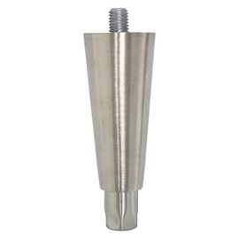 Kason 6165800BN6T4 Threaded Steel Stud 6” Adjustable Equipment Leg/Foot for Industrial Commercial Equipment Stands (5/8” Stud - 1 Pc)