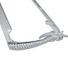 BDK Chrome Plated Rust-Proof Die-Cast Stainless Metal License Plate Frame/Holder