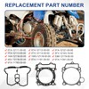 Cylinder Head Exhaust Intake Valve & Spring Gasket Kit Compatible