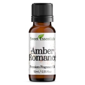 Amber Romance, 10ml (0.35fl oz) Premium Fragrance Oil, Aromatherapy, Diffuser, Crafts, Soap, Home Scents, Bath & Body, DIY Parfum and Much More. Versatile & Long-Lasting by Sweet Essentials