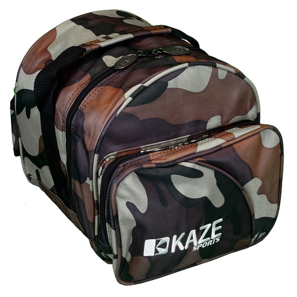 KAZE SPORTS 1 Ball Spare Kit Single Tote Bowling Add On Bag, Camo
