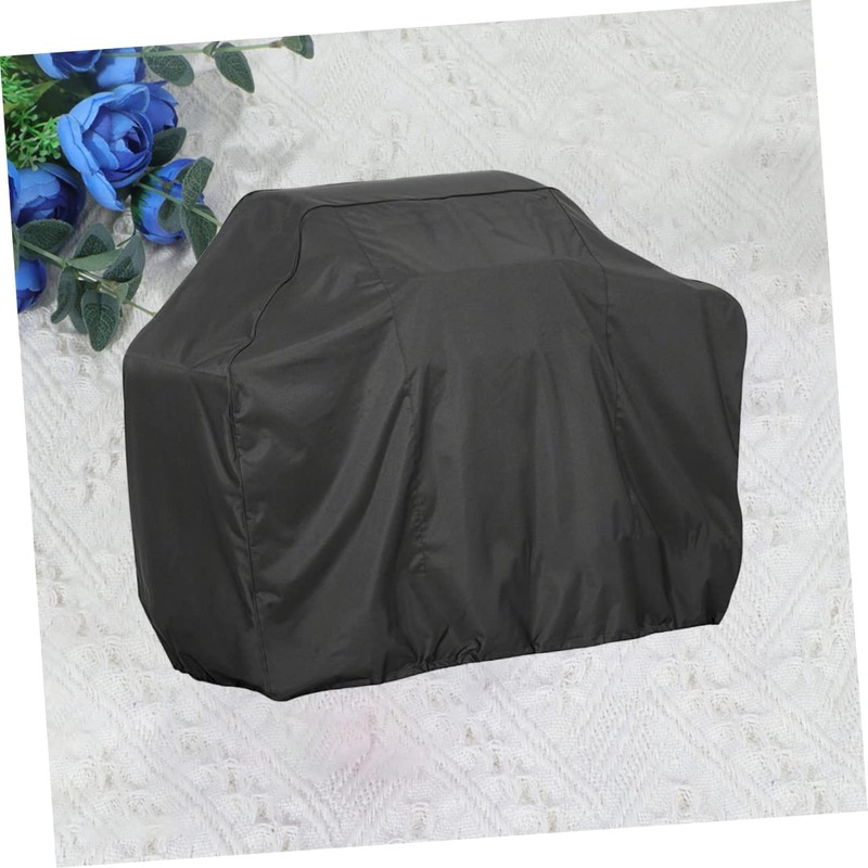 IWOWHERO 150x100x125cm BBQ Grill Cover Outdoor Barbecue Oven Cover Rectangular
