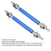 2Pcs 75mm Car Bumper Protector Lip Rod Splitter Strut Tie