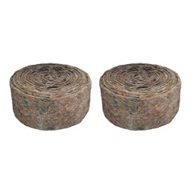 LOWENERGIE Pipe Insulation Wool Felt Hair Pipe Wrap Lagging 7M Roll 15mm 22mm 28mm (2)