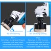 Diamond Hole Saw, 2-1/2" Hole Saw for Tiles Granite Marble