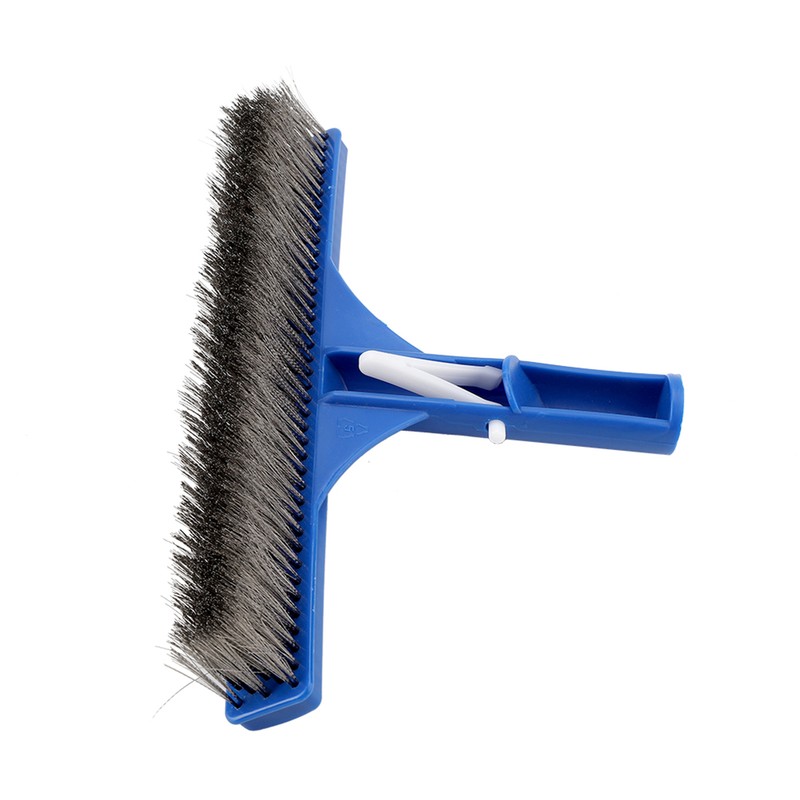 10in Swimming Pool Steel Brush Bottom Walls Cleaning Supplies for