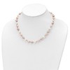 White, Peach and Purple Freshwater Cultured Pearl Set