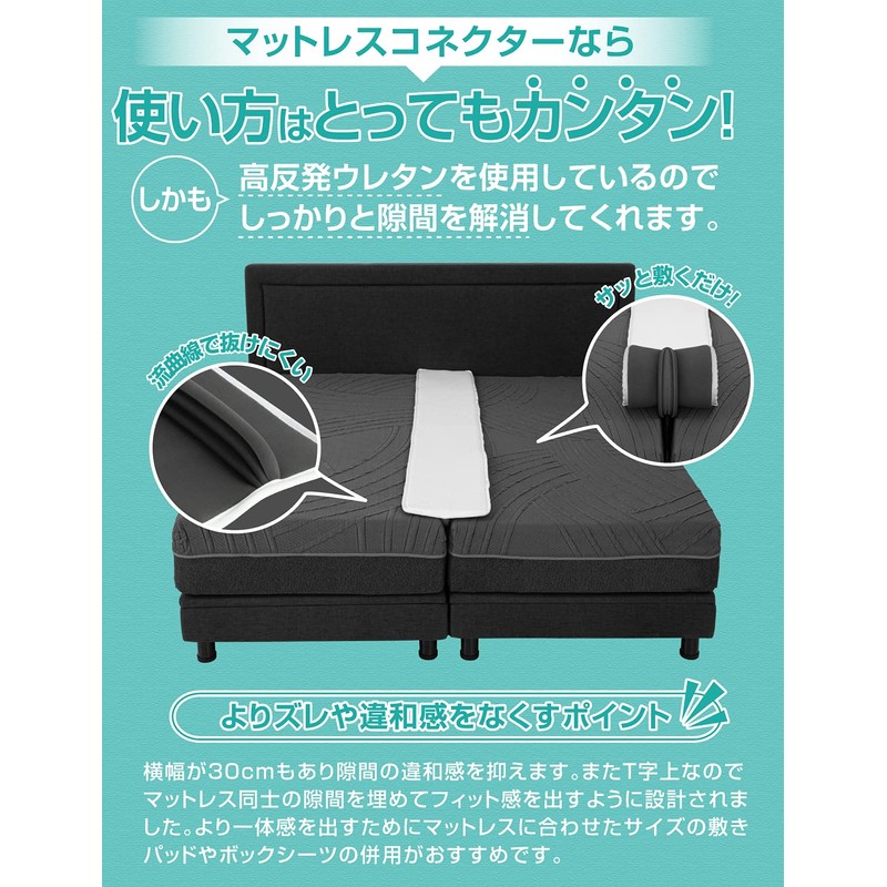 Tobest Wide Gap Pad, Width 11.8 inches (30 cm), For