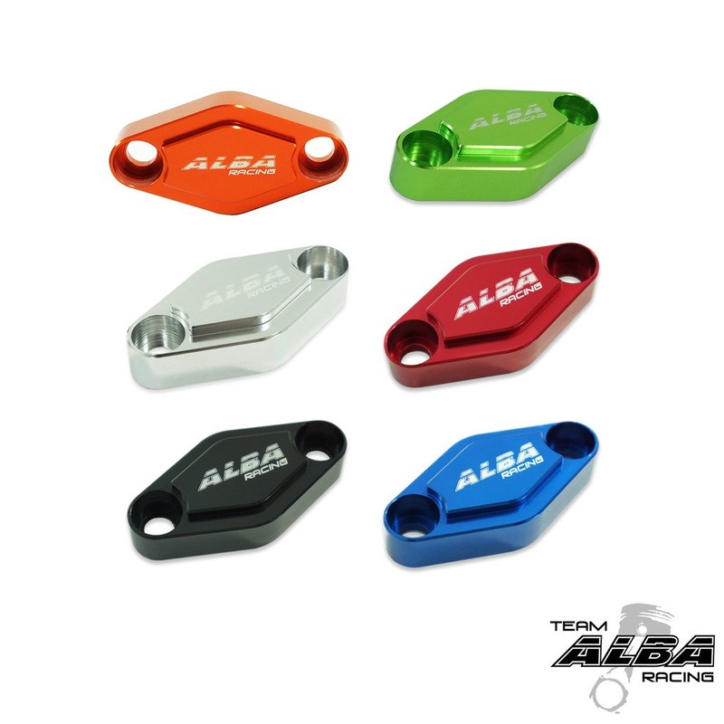 Billet YFZ 450 / 450R/X Parking Brake Block Off Black