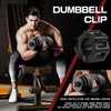 Rierousy Dumbbell Clasps, Dumbbell Bar Clasp, Dumbbell Quick Release, Barbell