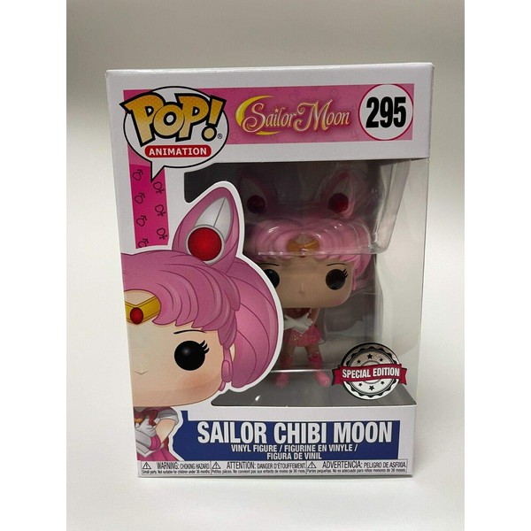 Funko Sailor Chibi Moon Sparkle Glitter Pop Vinyl Exclusive