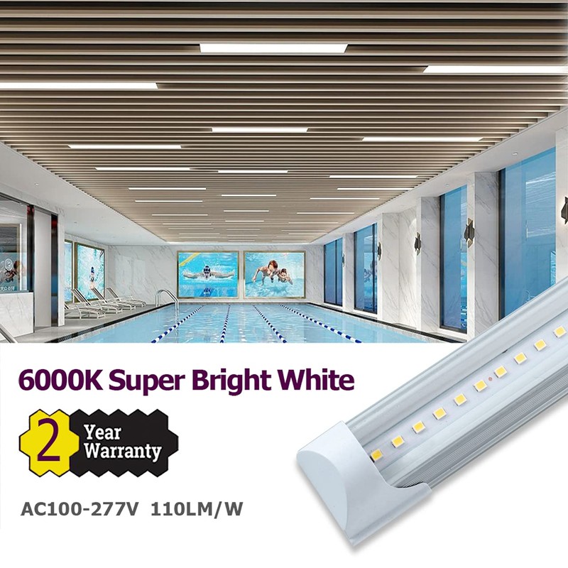 HOLDWILL 6 Pack LED Shop Light, 4FT 24W 6000K Daylight