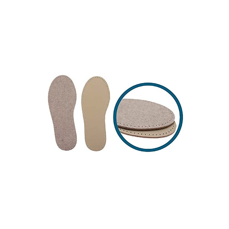 Stafil Felt Sole for Slippers Crochet, Felting or Knitting Size,
