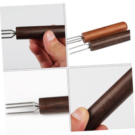 TOVINANNA 2pcs Moxibustion Extender Tool Moxa Roll Prolong Tool with Comfortable Wood Handle for Includes Three Safety and Easy Use