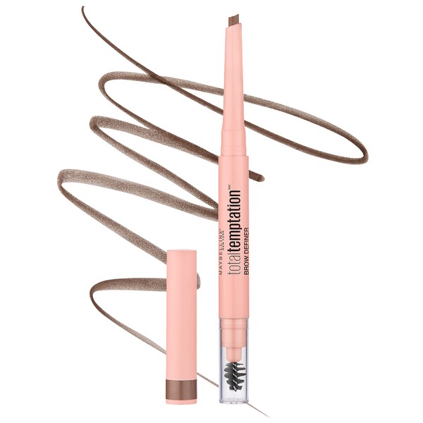 MAYBELLINE Maybelline Total Temptation Eyebrow Definer Pencil, Soft Brown, 1