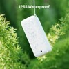 SwitchBot IP65 Indoor Outdoor Hygrometer Thermometer Wireless 3Packs, 394ft Bluetooth