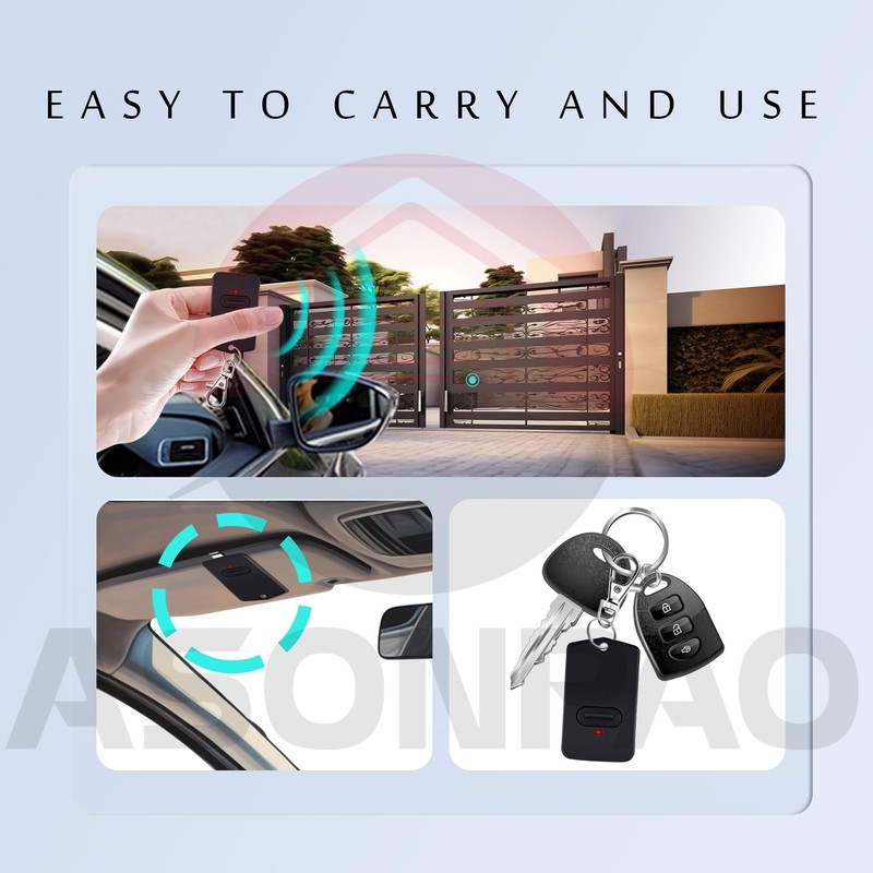 2 for Mighty Mule GTO Gate Opener Remote FM135 RB741