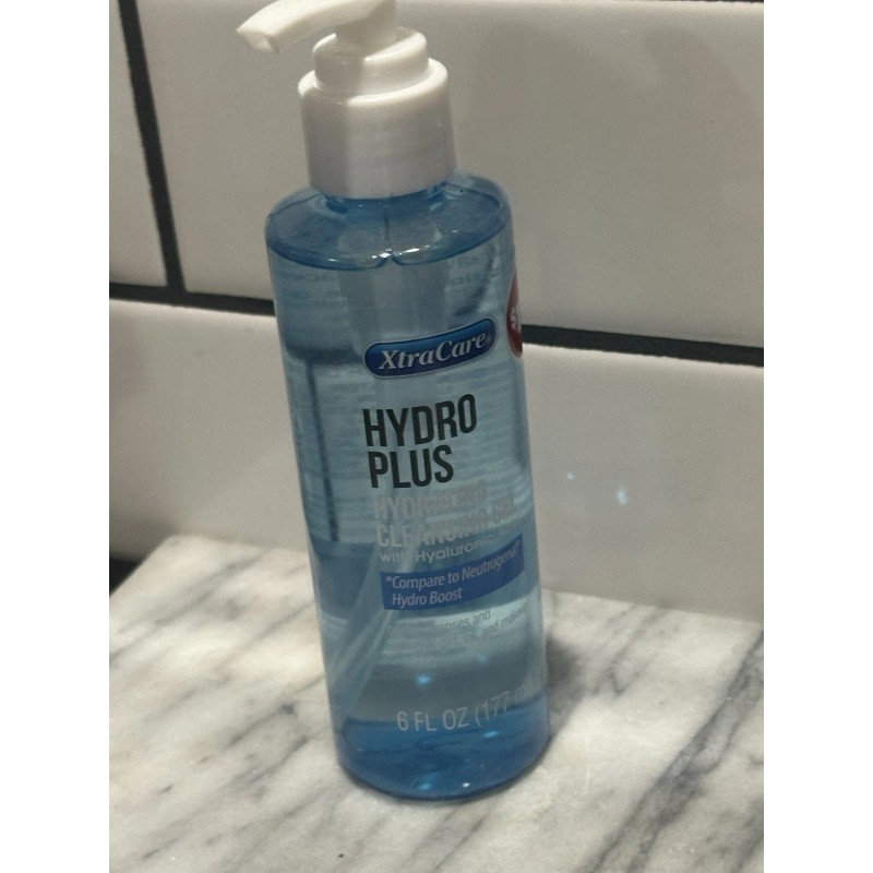 PLUS Xtra Care Hydro Plus Hydrating Cleansing Gel W/ Hyaluronic