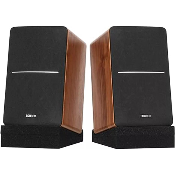 Edifier R1280T Powered Bookshelf Speakers with SS5 Studio Monitor Pads