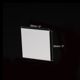 PATIKIL Aluminium Oxide Ceramic Sheet Square Cooling Pad Insulation Sheet High Strength for MOS Transistor 50 x 50 x 1 mm (2 x 2 x 0.04 Inches) Pack of 5