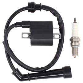 MOTOKU Ignition Coil Replacement for Kawasaki KFX 400 Yamaha YXR660 Rhino 660 Grizzly Raptor 660R Big Bear 400 Suzuki DRZ400S DRZ400E DRZ400SM Vinson 500 ATV