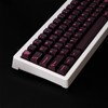 114 Keys Doubleshot Keycaps Cherry Profile Rose Red Translucent Keycap