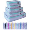 Cubos Organizadores de Equipaje mumi (5 Set) (Agua)